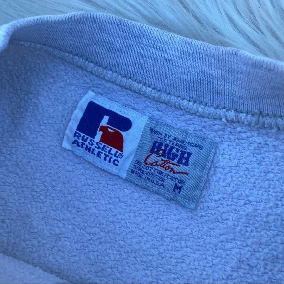 Vtg Michigan Wolverines Russell crewneck sweatshirt medium - Picture 6 of 7